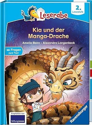 Immagine del venditore per Leserabe 2. Lesestufe - Kia und der Manga-Drache - Erstlesebuch - F�r Kinder ab 7 Jahren venduto da Rarewaves.com USA