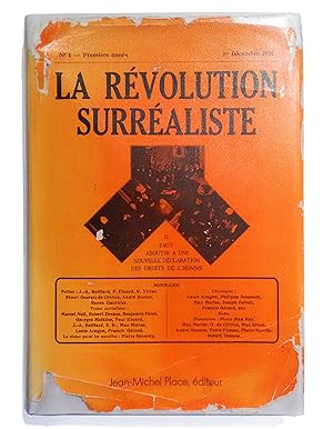 Seller image for La Revolution Surrealiste [1924-1929] : Collection complete [Nos.1 - 12 du 1er decembre 1924 au 15 decembre 1929] for sale by Marcus Campbell Art Books