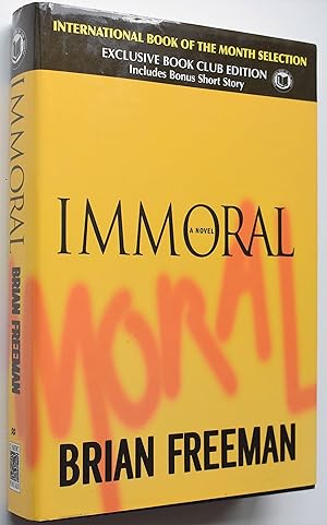 Immagine del venditore per Immoral (Jonathan Stride) venduto da Greenworld Books