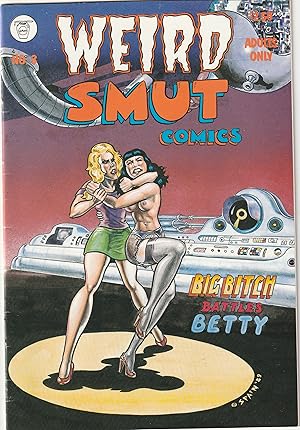 Von der Verkäuferin bzw. dem Verkäufer bereitgestelltes Bild für Weird Smut Comics No. 3 BIG BITCH BATTLES BETTY - Spain Rodriguez zum Verkauf durch David Gaines