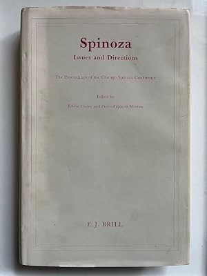 Bild des Verk�ufers f�r Spinoza: Issues and Directions: Proceedings of the Chicago Spinoza Conference, 1986 (Brill's Studies in Intellectual History, 14) zum Verkauf von Joseph Burridge Books