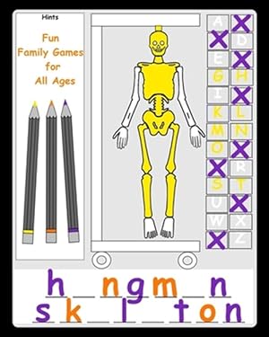 Immagine del venditore per Fun Family Games for All Ages: Hangman Alternative A pen and paper family game book for kids and adults Simple fun sibling games Easy quick for child venduto da GreatBookPrices