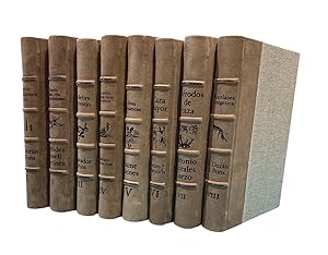 Image du vendeur pour ENCICLOPEDIA PRACTICA DEL CAZADOR, OCHO VOLUMENES. I. Armas, municiones y tiro. II. Perros. III. La liebre y el conejo. IV. La perdiz. V. Aves acuáticas. VI. Caza mayor. VII. Métodos de caza. VIII. Miscelánea cinegética. mis en vente par CAZAYLIBROS.COM
