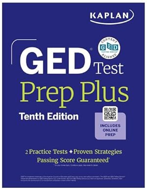 Bild des Verk�ufers f�r GED Test Prep Plus, Tenth Edition (2026): Includes a Diagnostic Pretest, 2 Full Length Practice Tests, 1000+ Practice Questions, and 60+ Online Videos zum Verkauf von buchversandmimpf2000