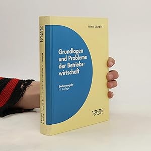 Imagen del vendedor de Grundlagen und Probleme der Betriebswirtschaft a la venta por Bookbot