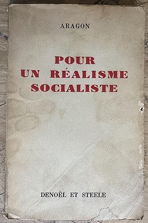 Von der Verkäuferin bzw. dem Verkäufer bereitgestelltes Bild für Pour un Réalisme Socialiste zum Verkauf durch Largine