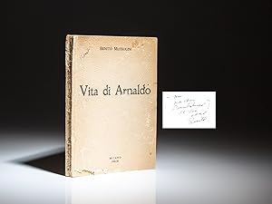 Immagine del venditore per Vita di Arnaldo disponibile per la vendita da The First Edition Rare Books, LLC