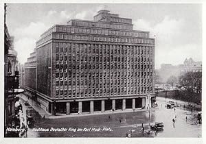 Bild des Verk�ufers f�r Hochhaus Deutscher Ring am Karl Muck-Platz. Ansichtskarte in Photodruck. Ungelaufen. zum Verkauf von Antiquariat Heinz Tessin