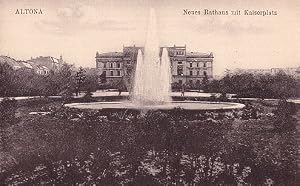 Bild des Verk�ufers f�r Blick auf das Rathaus. Ansichtskarte in Lichtdruck. Ungelaufen. zum Verkauf von Antiquariat Heinz Tessin