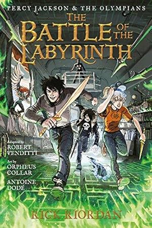Imagen del vendedor de Percy Jackson and the Olympians: Battle of the Labyrinth: The Graphic Novel, The-Percy Jackson and the Olympians: 4 (Percy Jackson & the Olympians) a la venta por WeBuyBooks