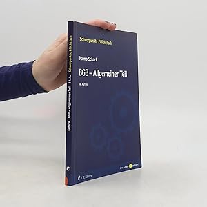 Seller image for BGB-Allgemeiner Teil: 14. Auflage for sale by Bookbot