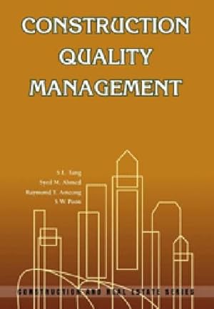 Immagine del venditore per Construction Quality Management venduto da Rarewaves.com UK