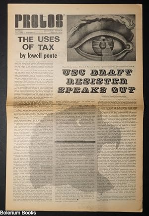 Bild des Verk�ufers f�r Protos. Volume 1, Number 5. March 1970 zum Verkauf von Bolerium Books Inc.