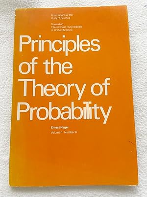Seller image for 1939 PB Principles of the Theory of Probability (Volume 1) (International Encyclopedia of Unified Science) for sale by Miki Store