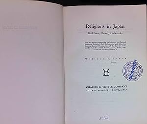 Seller image for Religions in Japan. Buddhism, Shinto, Christianity; for sale by books4less (Versandantiquariat Petra Gros GmbH & Co. KG)