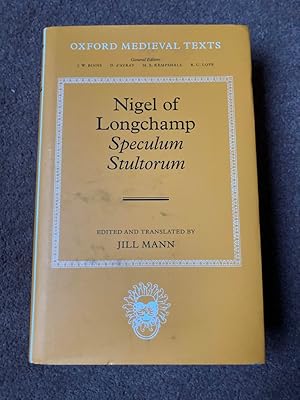 Seller image for Nigel of Longchamp, Speculum Stultorum (Oxford Medieval Texts) for sale by Lacey Books Ltd