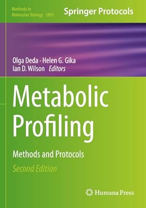 Imagen del vendedor de Metabolic Profiling a la venta por buchversandmimpf2000