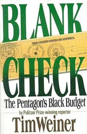 Bild des Verk�ufers f�r Blank Check: The Pentagon's Black Budget zum Verkauf von SZ Global