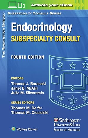 Seller image for Washington Manual Endocrinology Subspecialty Consult (The Washington Manual Subspecialty Consult Series) for sale by Zoom Books Company