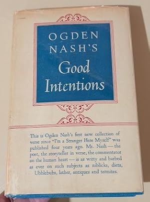 Image du vendeur pour Good Intentions mis en vente par Raven & Gryphon Fine Books