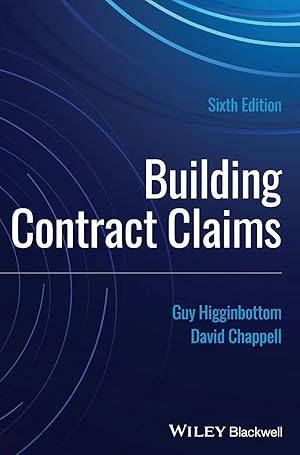 Bild des Verk�ufers f�r Building Contract Claims zum Verkauf von preigu