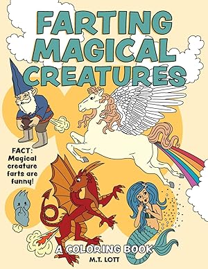 Immagine del venditore per Farting Magical Creatures Coloring Book venduto da Zoom Books Company