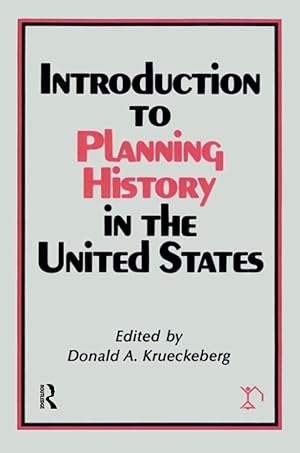 Seller image for Introduction to Planning History in the United States for sale by Greenworld Books