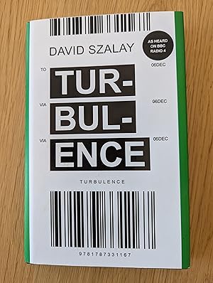 Seller image for Turbulence - SIGNED FIRST PRINTING for sale by Signature Firsts