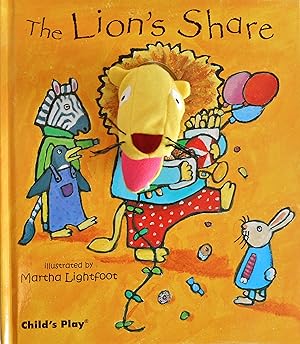 Imagen del vendedor de The Lion's Share [With Finger Puppet] (Activity Books) (Finger Puppet Books) a la venta por Greenworld Books