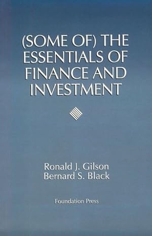 Seller image for The Essentials of Finance and Investment (Coursebook) for sale by Bay State Book Company