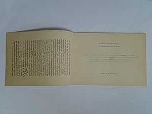 Bild des Verk�ufers f�r Die Bremer Presse und ihre Zeit - Ein H�hepunkt deutscher Buchkunst zum Verkauf von Celler Versandantiquariat