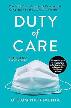 Bild des Verk�ufers f�r Duty of Care: 'This is the book everyone should read about COVID-19' Kate Mosse zum Verkauf von WeBuyBooks