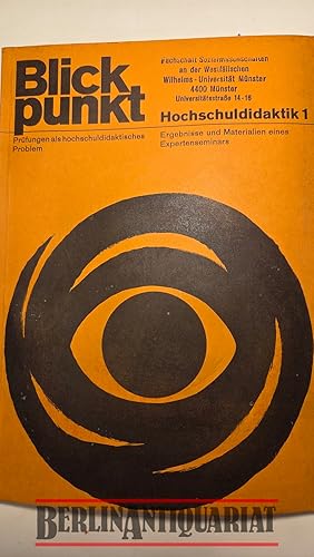 Von der Verkäuferin bzw. dem Verkäufer bereitgestelltes Bild für Prüfungen als hochschuldidaktisches Problem zum Verkauf durch BerlinAntiquariat, Karl-Heinz Than