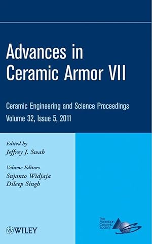 Imagen del vendedor de Advances in Ceramic Armor VII, Volume 32, Issue 5 a la venta por preigu