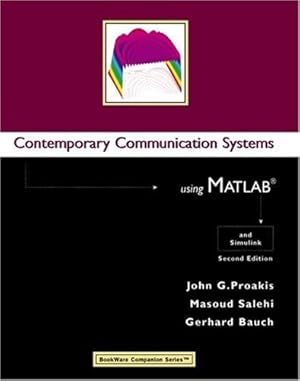 Imagen del vendedor de Contemporary Communication Systems Using MATLAB a la venta por -OnTimeBooks-