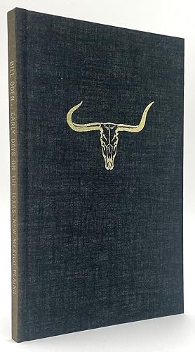 Image du vendeur pour Early Days on the Texas-New Mexico Plains [Inscribed by Carl Hertzog] mis en vente par InkQ Rare Books, LLC