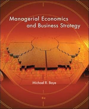 Seller image for Managerial Economics & Business Strategy for sale by Goodwill of Colorado