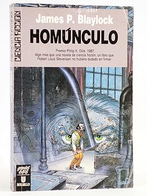 Imagen del vendedor de CIENCIA FICCI�N 103. HOMUNCULO (James P. Blaylock) Ultramar, 1990 a la venta por Libros Fugitivos