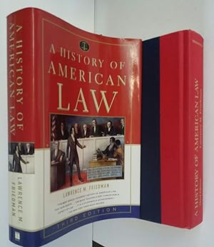 Bild des Verk�ufers f�r A History of American Law zum Verkauf von Zoom Books Company