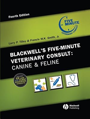 Bild des Verk�ufers f�r Blackwell's Five-Minute Veterinary Consult: Canine and Feline zum Verkauf von -OnTimeBooks-