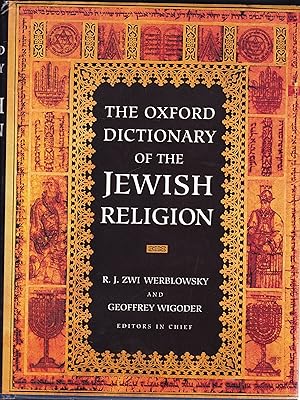 Seller image for The Oxford Dictionary of the Jewish Religion for sale by Greenworld Books