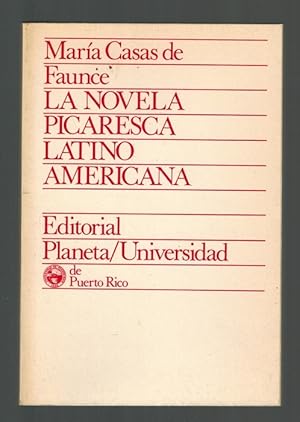 Imagen del vendedor de La novela picaresca latinoamericana. que vende La Librería, Iberoamerikan. Buchhandlung