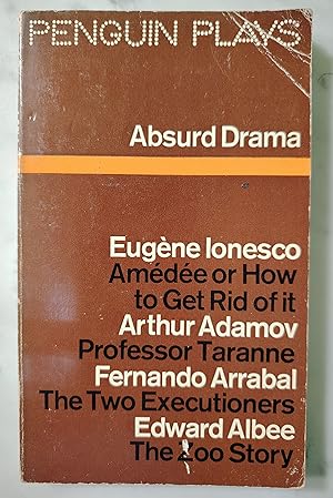 Imagen del vendedor de Absurd Drama a la venta por Libros Nakens