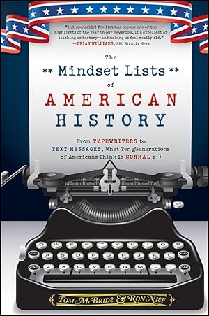Seller image for The Mindset Lists of American History: From Typewriters to Text Messages, What Ten Generations of Americans Think Is Normal for sale by Greenworld Books