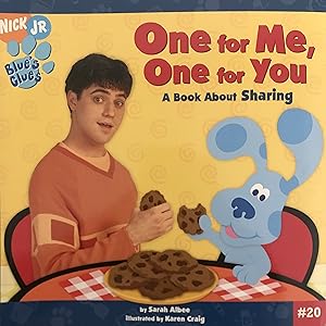 Seller image for One for Me, One for You: A Book About Sharing (Blue's Clues (8x8)) for sale by Zoom Books East
