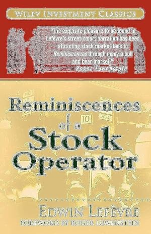 Imagen del vendedor de Reminiscences of a Stock Operator a la venta por The Happy Book Stack