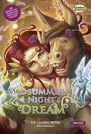 Imagen del vendedor de A Midsummer Night's Dream The Graphic Novel: Plain Text (Classical Comics) a la venta por Greenworld Books
