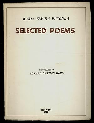 Bild des Verk�ufers f�r Selected Poems zum Verkauf von Between the Covers-Rare Books, Inc. ABAA