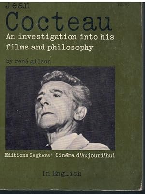 Imagen del vendedor de JEAN COCTEAU An Investigation Into His Films and Philosophy. a la venta por Books on the Boulevard