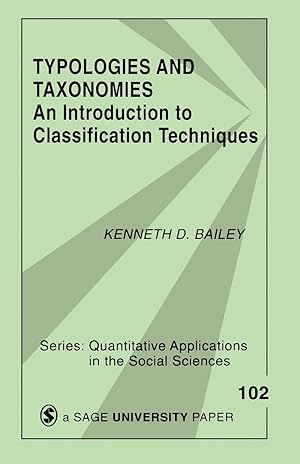 Bild des Verk�ufers f�r Typologies and Taxonomies: An Introduction to Classification Techniques (Quantitative Applications in the Social Sciences) zum Verkauf von Bay State Book Company
